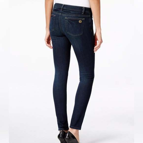 Michael Kors Dark Blue Skinny Jeans - Picture 5 of 10